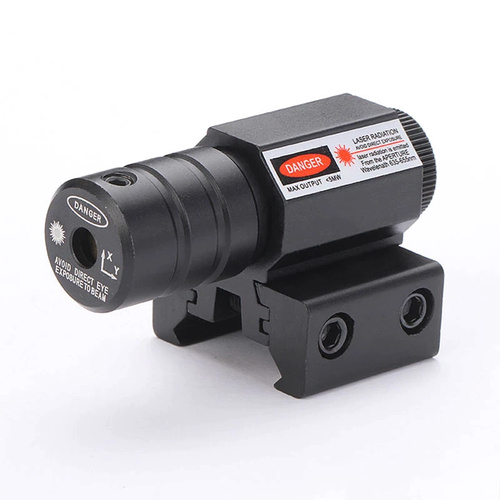 Patrol Mini Tactical Red Laser Sight Scope With 11/20mm Picatinny/Weaver Scope Mount