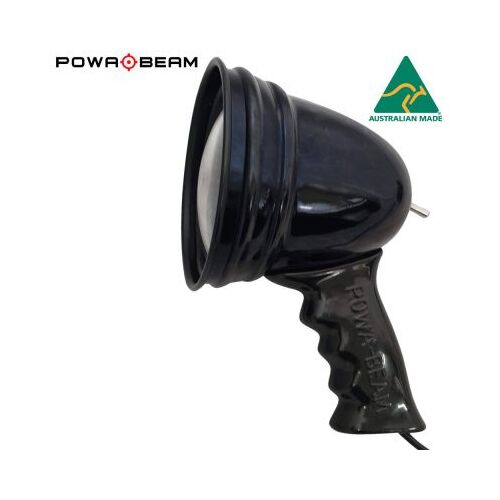 Powa Beam Sealed Beam 114mm QH 100W Hand Held Spotlight - PB3