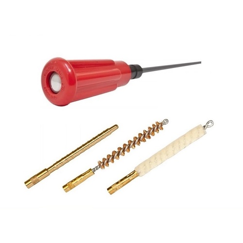 Parker Hale Rifle Cleaning Package - .22cal (.223) Rod, Bronze Brush, Wool Mop & Jag - PH-22PACK
