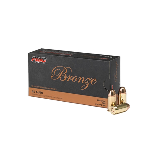 PMC 45 Auto 230 Grain FMJ 50 Round Pack - 45A