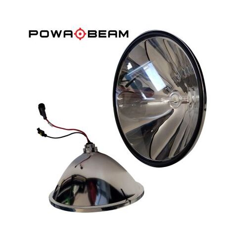 Powa Beam Pre-focused Reflector for 245mm/9" HID 70w Spotlights - PN434