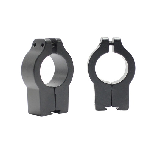 Max-Hunter 1" Rings High 3/8 Dovetail Alloy (Split Ring) - PR-1H-DTASR