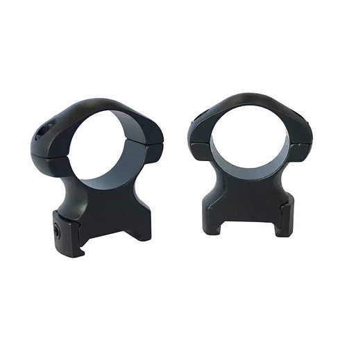 Pecar Optics 1" Rings High Weaver Style Steel - PR-1H-WS