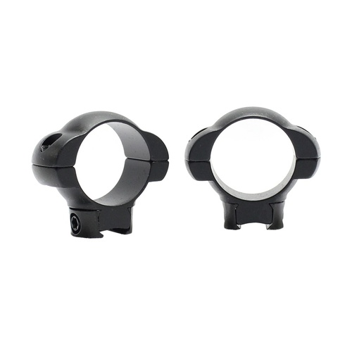 Pecar Optics 1" Rings Low 3/8 Dovetail Steel - PR-1L-DTS
