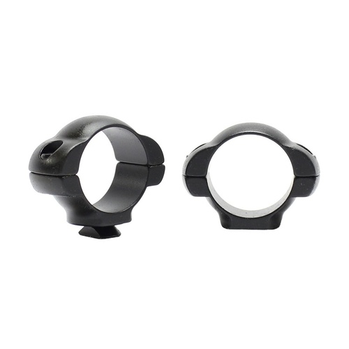 Pecar Optics 1" Rings Low Turn In Style Steel - PR-1L-TIS