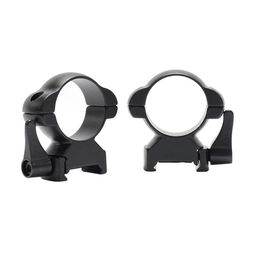 Pecar Optics 30mm Rings High Weaver Style Steel QD - PR-30H-WSQD