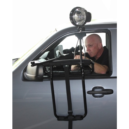 Max-Lume Deluxe Door Mounted Shooting Rest Package w/175mm HID Light, Shooting Rest & Handle - PT-DSR-175HID