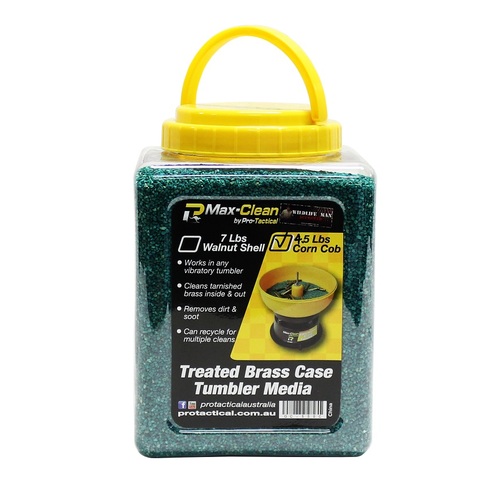 Max-Clean Case Tumbler Media - Treated Corn Cob - 4.5lbs - GC-550C