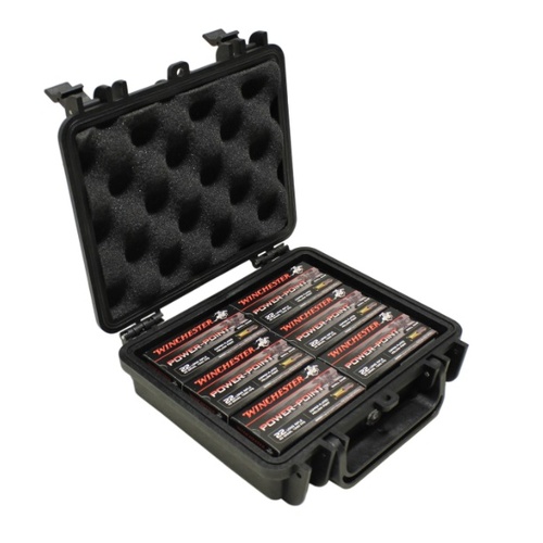 Max-Guard Cyclone Series 22LR Ammo 300 Round Range Box Small Utility Hard Case - Black - PT-MDB