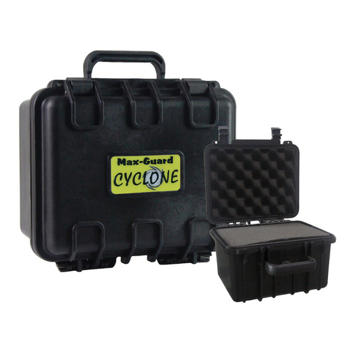 Max-Guard Cyclone Series Pistol Hard Case - 27cm x 24cm x 17.5cm - PTHPC002