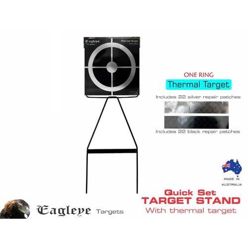 Eagleye Target Stand & Thermal Target (One Ring) - QSTS-EETTOR