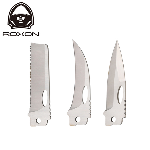 ROXON Replacement Blade 3 Piece Set - Serrated, Talon, Spear Point - R-BA050607