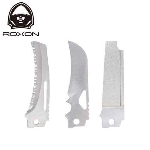ROXON Replacement Blade 3 Piece Set - Serrated, Electric, File - R-BA121316