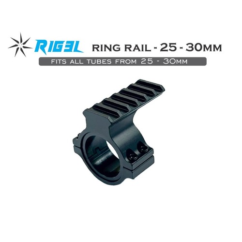 RIG3L Ring Rail - 25 - 30mm For Torches, Scopes And Lasers - R2530