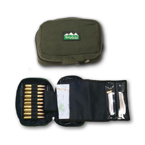 Ridgeline Belt Pouch with Bullet Storage Olive - RLAAO