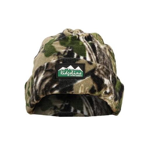 Ridgeline Polar Fleexe Adult Beanie Buffalo Camo - RLABNPLAX