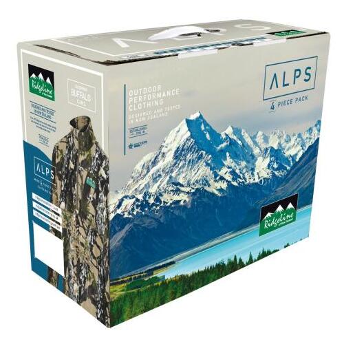Ridgeline Mens Alps Pack Buffalo Camo S  - RLCCPAPX1