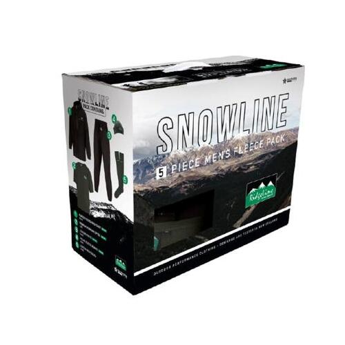 Ridgeline Mens Snowline Pack Black/Olive S  - RLCCPSLBO1