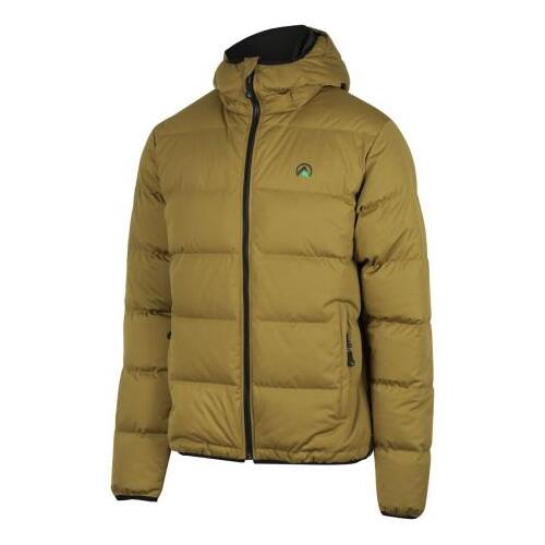 Ridgeline Mens Crosscut Down Puffa Jacket Teak S  - RLCPJCCDT1