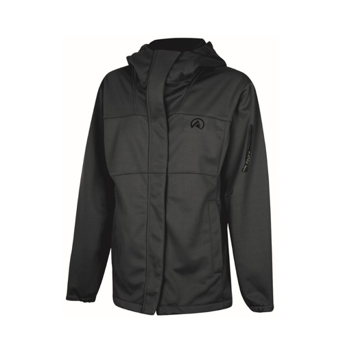 Ridgeline Mens Ascent Softshell Jacket Black S  - RLCSJASB1