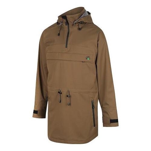 Ridgeline Evolution Anorak Heather Brown M  - RLCSMEVHB2