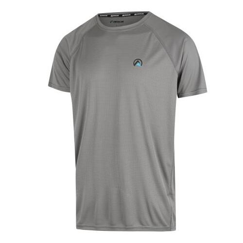 Ridgeline Mens Performance Tee Lead XS  - RLCTSMLLD0