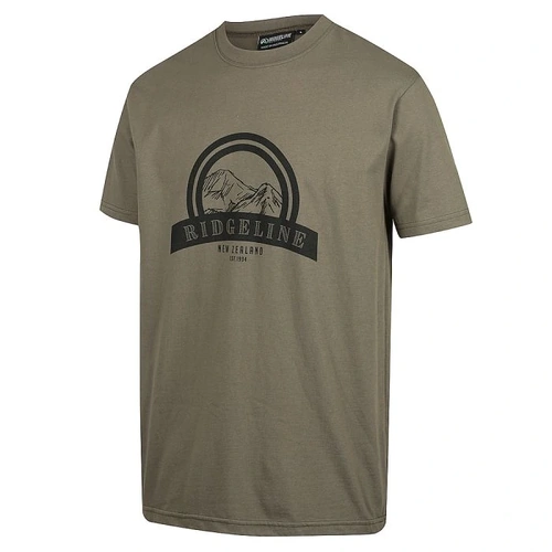 Ridgeline Mens Mountains Aus Tee Beech L  - RLCTSMTBC3