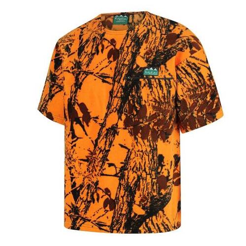 Ridgeline Premium Workmans Zip Tee Blaze Camo 2XL  - RLCWZZ5