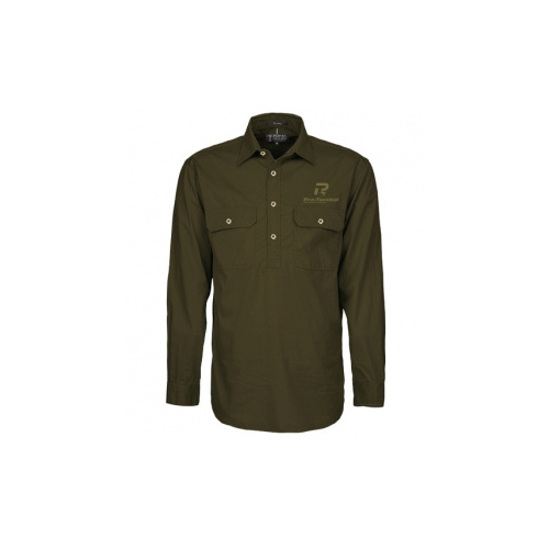 Pro-Tactical Pilbara Long Sleeve Hunting Shirt - Olive - Large RM200CF/OLIVE/L