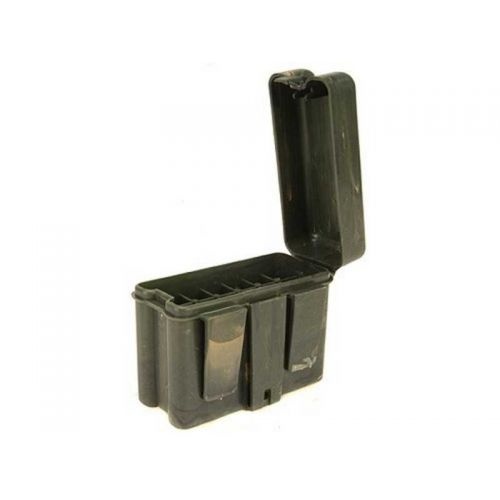 MTM Rifle Ammo Boxes - 20 Round Belt Clip Carrier 223 Rem - Forest Green RS-20-11