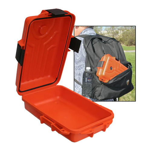 MTM -  Survivor Dry Box - Small 10x7x3" in Orange - S1072-35