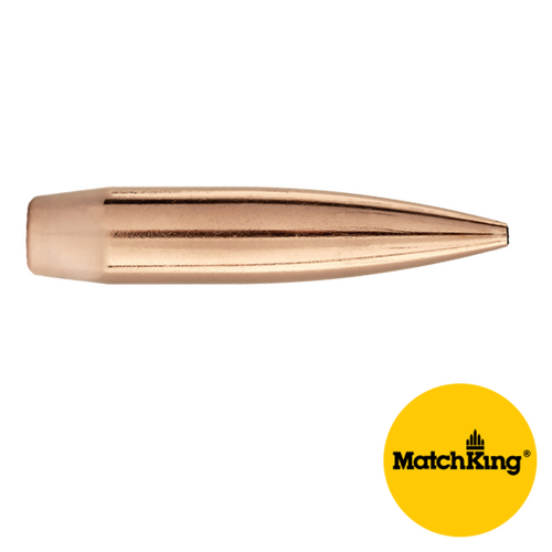 Sierra MatchKing 6.5mm .264 Cal 123gr Hollow Point Boat Tail - Closed Nose (HPBT-CN) 100 Pack - 1727