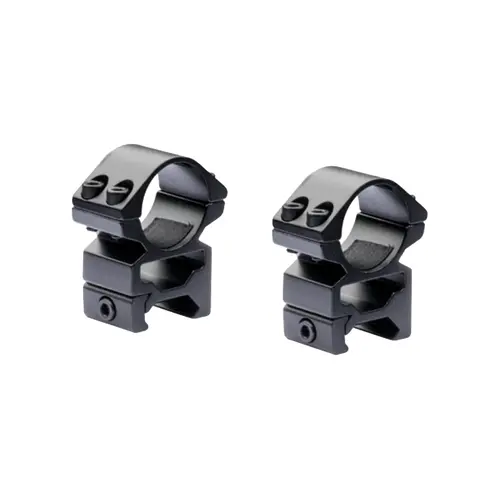 Sabre Sports Match High 1 Inch Matte Black 5/8 Dovetail Weaver Style Rings  - SABMM1WH