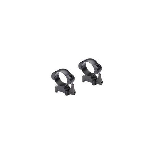 Sabre QR Quick Release 30mm Low Matte Black Weaver Steel Mount Rings  - SABMQR30WL