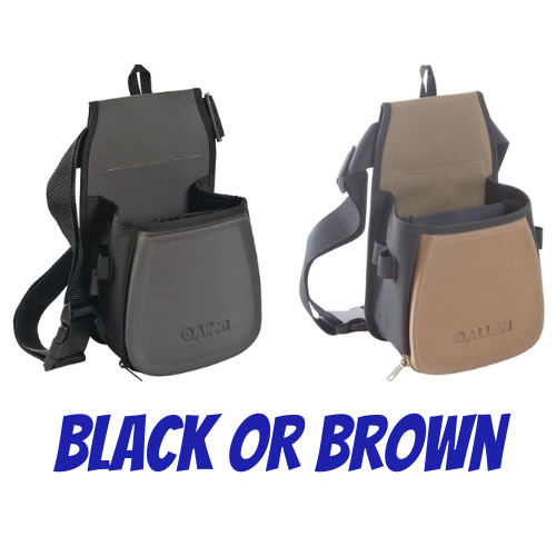 Allen Eliminator Basic Double Compartment Shooting Bag - Black 8203 or Brown 8303