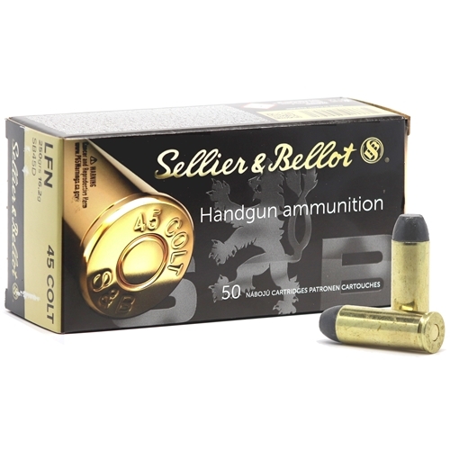 Sellier & Bellot 45 Colt 230 Grain LFN 50 Round Pack V311792