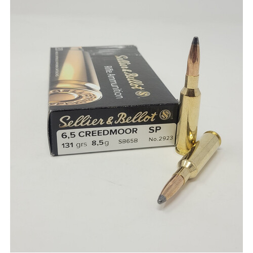 Sellier & Bellot 6.5 Creedmoor 131 Grain SP No. 2923 20 Round Pack V341722