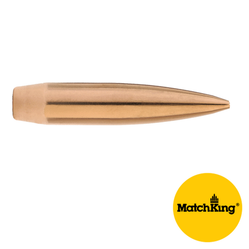Sierra MatchKing 6mm .243 Cal 107gr Hollow Point Boat Tail - Closed Nose (HPBT-CN) 500 Pack - 1570C