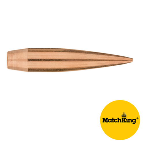 Sierra MatchKing 30 Cal .308 200gr Hollow Point Boat Tail - Closed Nose (HPBT-CN) 500 Pack - 2231C