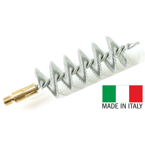 Stil Crin Italian 12 Gauge Shotgun Tornado Stainless Steel Bore Cleaning Brush - Parker Hale / UK Thread