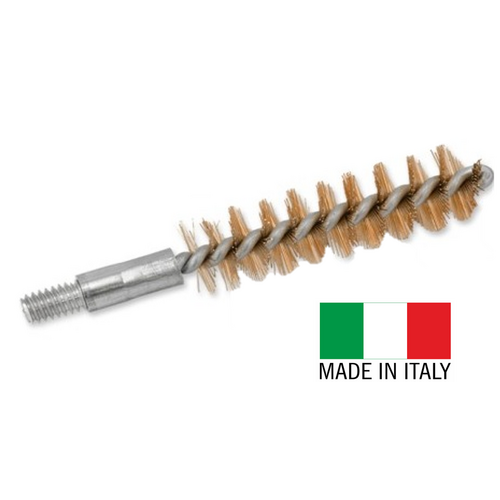 Stil Crin Italian 17 Cal / 177 Cal / 4.5mm Rifle Pistol Phosphor Bronze Bore Cleaning Brush - US Thread