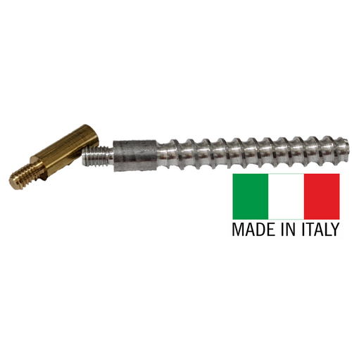 Stil Crin Italian Rifle & Shotgun Aluminum Spiral Cleaning Jag - 30Cal - SC93B-7- US Thread