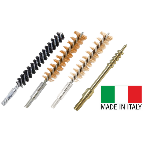 Stil Crin Italian 243 Cal/6mm Rifle Pistol 4 Piece Bore Brush Set (Brass, Bronze, Nylon & Jag)
