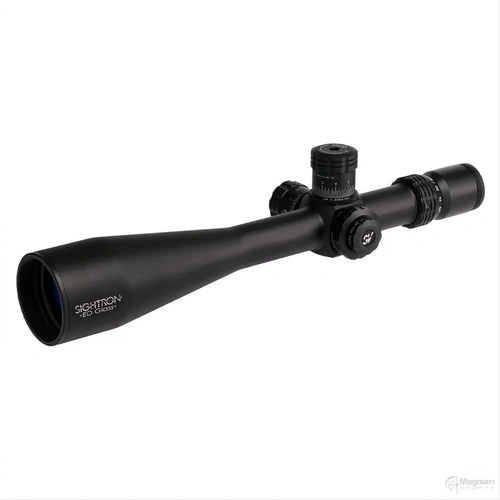 Sightron SV Series 10-50x60mm Riflescope with Target Dot Reticle, ED Glass, ⅛ MOA Clicks, Second Focal Plane, 34mm Tube - SI-27008