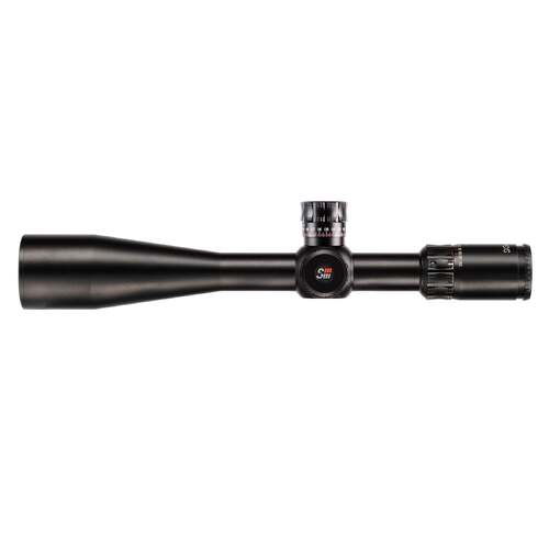 Sightron 6-24x50mm SIII PLR Series Riflescope with Zero Stop, FFP, Illuminated MOA-H Reticle - SI-28000