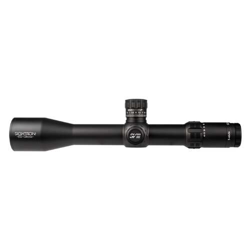 Sightron SVIII Series ED Glass 5-40x56mm 40mm Tube First Focal Plane Zero Stop Illuminated Mil-Hash-6 Reticle - SI-29000