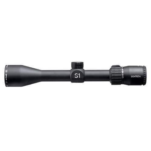 Sightron SI G2 Series 4-12x40mm Riflescope with Duplex Reticle, ¼ MOA Clicks, Second Focal Plane, 1" Tube - SI-32005