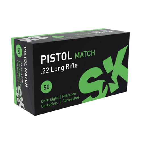 SK 22LR Pistol Match 40gr LRN (50pk) - SK420114