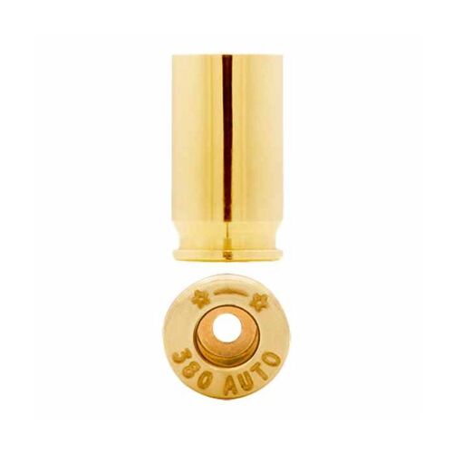 Starline Unprimed Brass Cases - 380 Auto Brass (Small Pistol Primer) 100 Pack