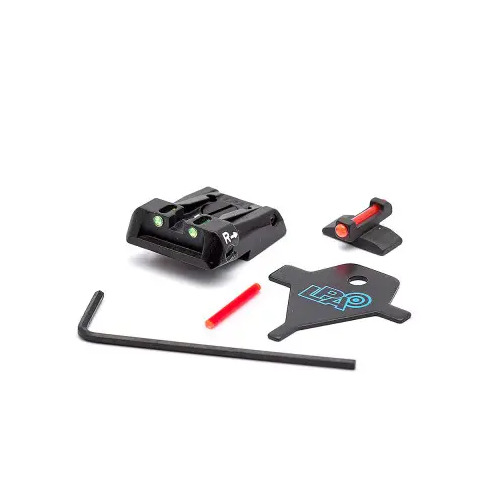 LPA Fibre Optic Sight Set for Beretta 92X Performance - SPF25BE